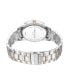 ფოტო #3 პროდუქტის Men's Quartz Genuine Diamond Accents Two-Tone Stainless Steel Watch 43.5mm