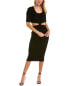 Фото #1 товара Simkhai Colette Midi Dress Women's Black L