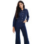 Фото #2 товара Levi's western denim jumpsuit in dark blue