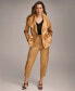 ფოტო #6 პროდუქტის Women's Satin Zip-Front Jacket