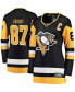 Фото #5 товара Women's Sidney Crosby Black Pittsburgh Penguins Home Breakaway Player Jersey