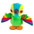 Фото #1 товара Интерактивный плюшевый попугай Пеппа Zenon Farm от Bandai