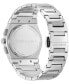 Salvatore Men's Swiss Chronograph Stainless Steel Bracelet Watch 42mm