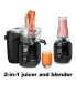 Фото #3 товара Big Mouth Juice and Blend 2-in-1 Juicer and Blender