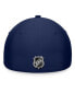 Фото #4 товара Men's Navy Winnipeg Jets Authentic Pro Training Camp Flex Hat