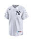 Фото #2 товара Футболка Nike Мужская White New York Yankees Cooperstown Collection Limited Jersey