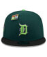 ფოტო #2 პროდუქტის Men's Green/Black Detroit Tigers Sour Apple Big League Chew Flavor Pack 9FIFTY Snapback Hat