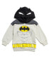 Boys Justice League Superman Batman Fleece Pullover Hoodie and Pants Outfit Set to