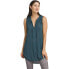 PRANA 294349 Women's Natassa Crinkled Tunic Petrol Blue, XS