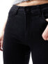 ONLY Royal regular waist skinny jeans in black