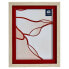 Photo frame 16515 Red Brown 18,8 x 2 x 24 cm Crystal Wood Plastic