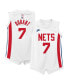 Фото #1 товара Infant Boys and Girls Kevin Durant White Brooklyn Nets 2022/23 Swingman Jersey - Classic Edition