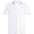 CALVIN KLEIN Smooth Cotton Block Tipping short sleeve polo