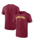 Фото #2 товара Men's Maroon Arizona State Sun Devils Campus T-shirt