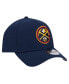 Фото #4 товара Men's Navy Denver Nuggets A-Frame 9FORTY Adjustable Hat