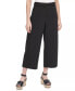 Фото #1 товара Calvin Klein Womens Stretch Pocketed Wear to Work Wide Leg Pants Black Size 6