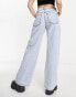 Фото #2 товара Cotton On low rise baggy jeans in light wash