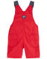 Фото #12 товара Toddler Canvas Shortalls: Hickory Stripe Strap Remix 3T