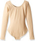 Capezio 258990 Girls Long Sleeve Leotard Nude Size Medium