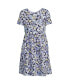 Deep sea navy ditsy floral