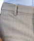 ფოტო #5 პროდუქტის Men's Essentials Slim-Fit Stretch Glen Plaid Dress Pants