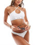 Фото #1 товара Calvin Klein Brazilian Bikini Bottoms - CK Meta Legacy in White