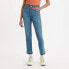 Фото #1 товара Levi's Women's High-Rise Wedgie Straight Cropped Jeans - Turned On Me 25