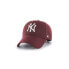 47 Brand Czapka Z Daszkiem Mlb New York Yankees Mvp Bordowa