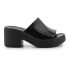 Фото #6 товара Crocs Brooklyn Slide High Shine Heel Black