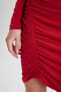 Фото #7 товара Kadın Elbise Kırmızı C4365ax/rd335