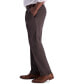 ფოტო #3 პროდუქტის Men's Iron Free Premium Khaki Classic-Fit Pleated Pant
