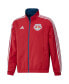 ფოტო #3 პროდუქტის Men's Red and Gray New York Red Bulls 2023 On-Field Anthem Full-Zip Reversible Team Jacket