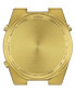ფოტო #3 პროდუქტის Men's Digital PRX Gold PVD Stainless Steel Bracelet Watch 40mm