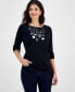 Women's Hanukkah Fun long-Sleeve Tee, Created for Macy's