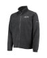 Фото #3 товара Men's San Antonio Spurs Heathered Charcoal Flanker Full-Zip Jacket