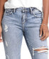 Фото #4 товара Джинсы узкие Silver Jeans Co. Banning Slim-Leg Distressed - Женские
