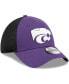 Фото #4 товара Men's Purple Kansas State Wildcats Evergreen Neo 39THIRTY Flex Hat