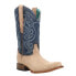 Corral Boots Embroidered Square Toe Cowboy Womens Beige, Blue Casual Boots Z522 8 - фото #2