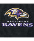 Фото #2 товара Men's Black Baltimore Ravens Maverick Thermal Henley Long Sleeve T-shirt
