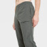 Фото #3 товара Men's Utility Tapered Jogger Pants - All in Motion Dark Gray M