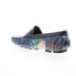 Фото #12 товара Robert Graham Tropics RG5644S Mens Blue Loafers & Slip Ons Moccasin Shoes