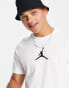 Jordan t-shirt with centre branding in white