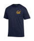 Men's Navy Cal Bears Stack 2-Hit T-shirt Синий, XL - фото #3