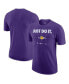 Фото #1 товара Men's Purple Los Angeles Lakers Just Do It T-shirt