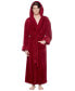 Фото #1 товара Men's Soft Fleece Robe, Ankle Length Hooded Turkish Bathrobe