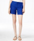Фото #1 товара INC International Concepts Women's Linen Shorts Blue 2