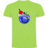 Фото #1 товара KRUSKIS Born To Fish Hook short sleeve T-shirt