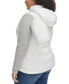 Фото #5 товара Women's Plus Size Packable Hooded Puffer Vest, Created for Macy's