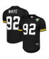 Men's Reggie White Black Green Bay Packers