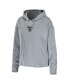 ფოტო #4 პროდუქტის Women's Heather Gray Los Angeles Kings Logo Pullover Hoodie and Pants Sleep Set